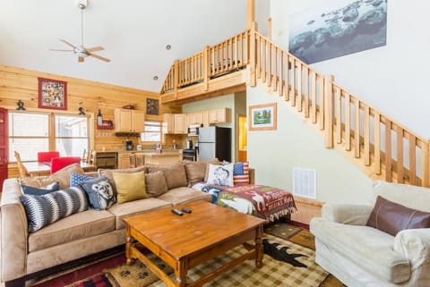 Everyone is always part of the action no matter where they feel like hanging out.