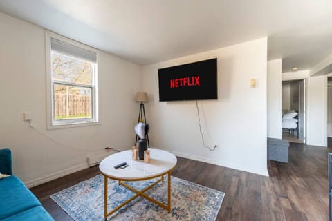 Movie night just got an upgrade! Settle in, grab some popcorn, and enjoy your favorite shows on the large smart TV with complimentary Netflix. It`s the perfect cozy spot to relax after a day of exploring. Unwind and binge-watch.