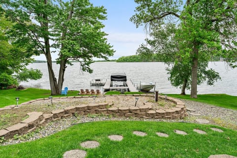 View of dock from house