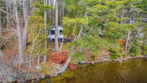 aerial front picture from the cabin