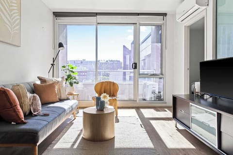 A tastefully furnished interior.