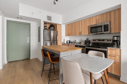 Enjoy the comfort and convenience of this cozy living and dining space.