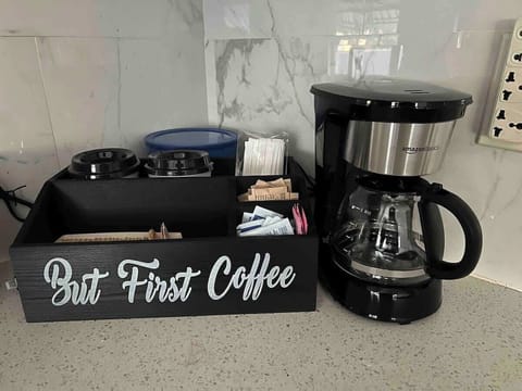 Start your morning right with a full coffee setup — ready for your favorite brew any time of day.
