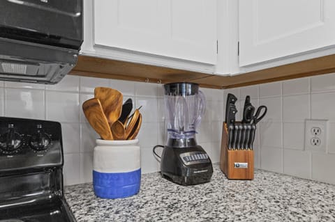 Bright and airy kitchen, ready for your next meal prep!