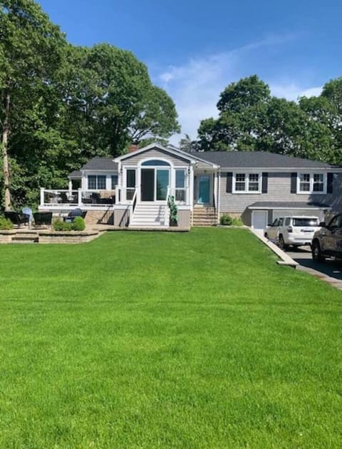 Front of home is just steps to the beach
