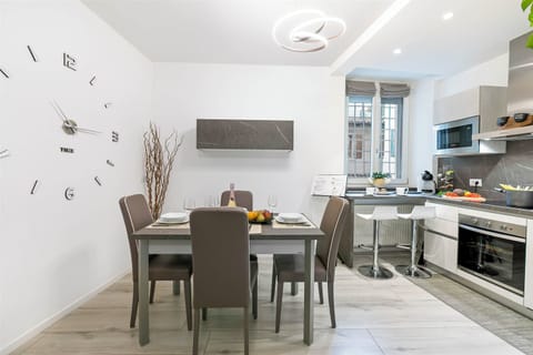 Kitchen and dining area
