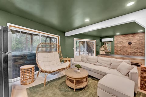 Relaxing Lounge Area with Forest Views