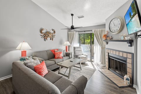 Living Room With Sofa Bed