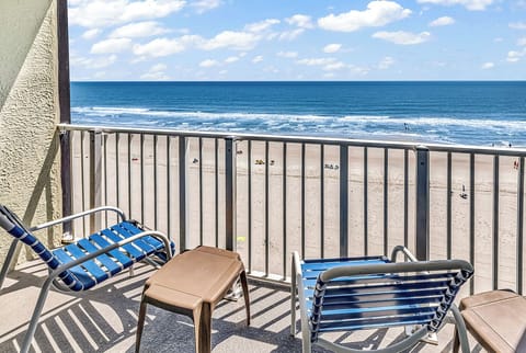 balcony with ocean front views