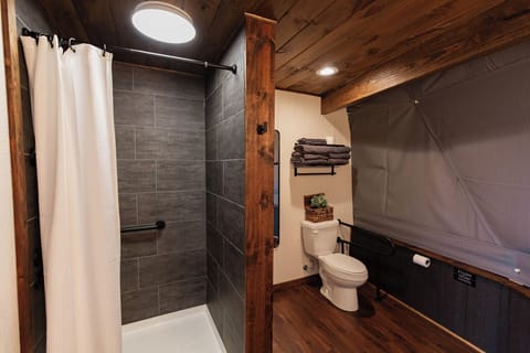 Full, private bathroom