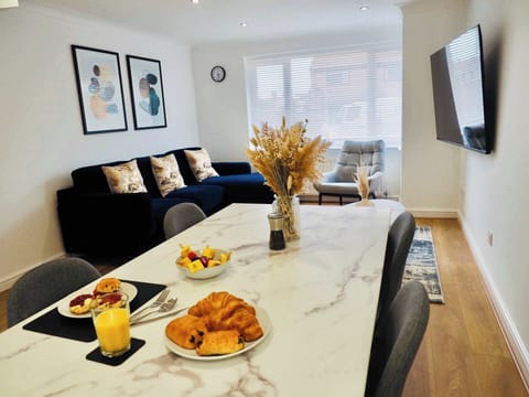 Living Space and Dining Area
