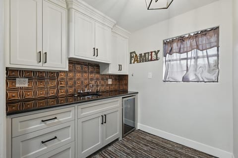 Upstairs Wet Bar Area