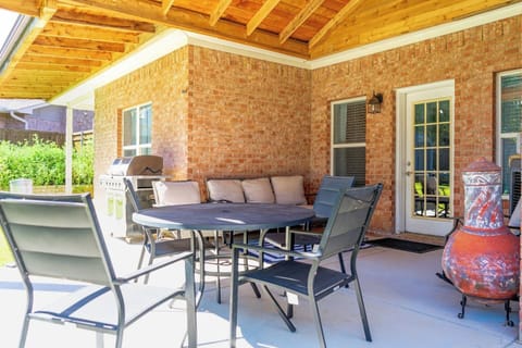 Unwind in our serene outdoor patio – the perfect spot to relax, dine, and soak in the tranquil surroundings.

