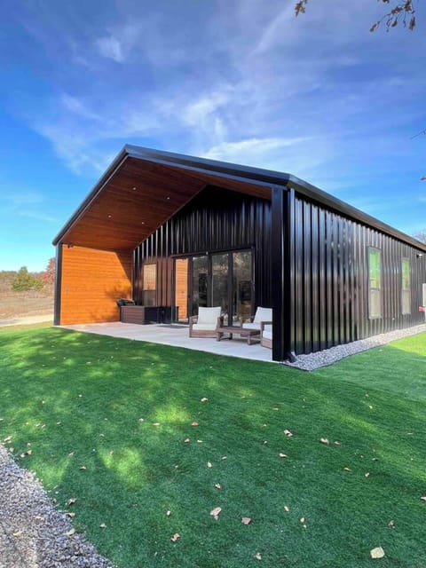 Cozy up by the firepit under starry skies.