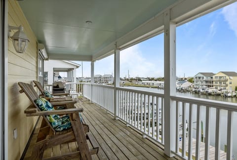 Balcony off living room