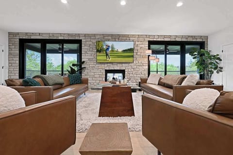Cozy seating by the windows, great for slow mornings or reading