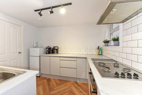 Fully equipped kitchen with everything you need to cook and dine in