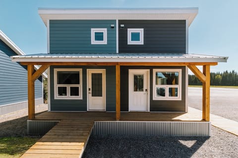 Adventure Knap Shack, Unit #3, on the left (light blue)