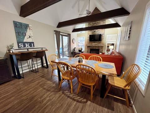 Dining and Living areas