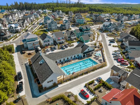 Heated outdoor Pool for year around enjoyment.