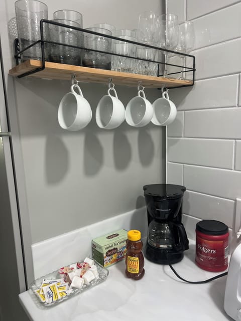 Complimentary coffee and tea