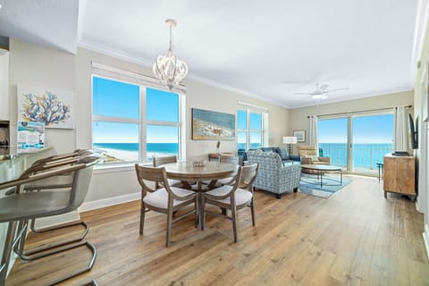 Stunning corner unit with sweeping views of the Gulf & Little Lagoon