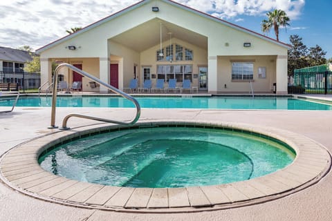 Take a refreshing dip in the community pool or unwind in the hot tub!