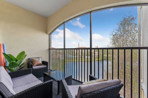 Lounge the day away with gorgeous water views on the breezy balcony