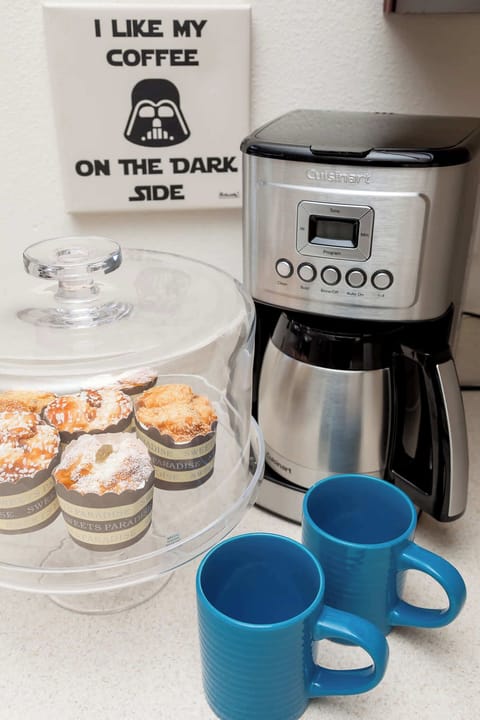 New stainless steel coffee maker