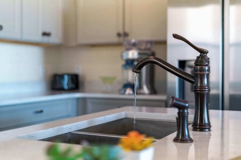 Whip up culinary delights in the modern & cozy kitchen