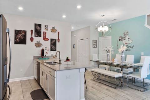 Open Kitchen and Living Room