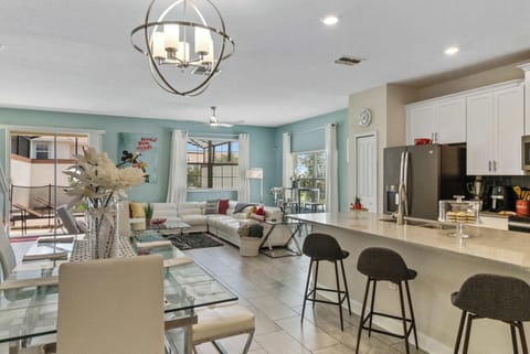 Open Kitchen and Living Room