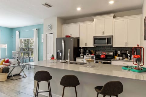 Fully stocked kitchen