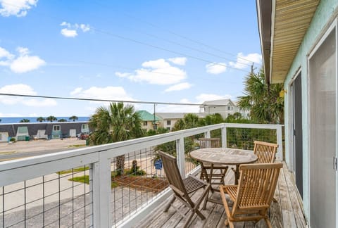 Step out onto the balcony and soak in breathtaking views of the Gulf.