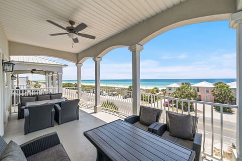 Beach Ball | Balcony From Living Room | Gulf Views | 3rd Floor