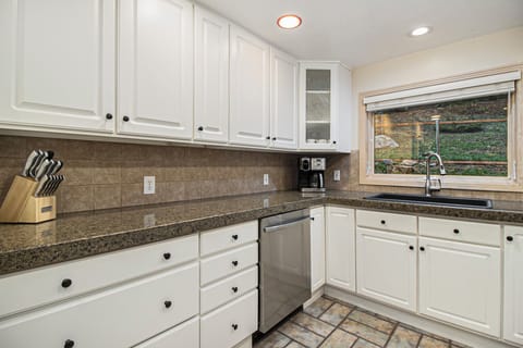 Enjoy ample space to prepare meals with views.