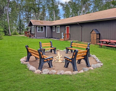 Outdoor Firepit Gathering Area