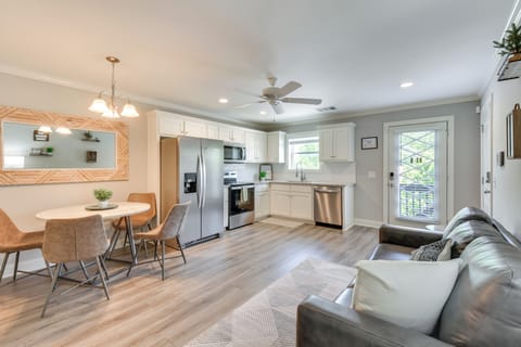 Helen Vacation Rental | 1BR | 1BA | 800 Sq Ft | Stairs Required