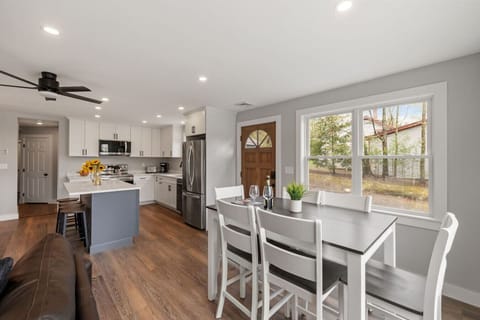 Bright, open kitchen and dining area perfect for shared moments.