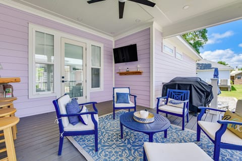 Pass Christian Vacation Rental | 3BR | 3.5BA | 2,272 Sq Ft | Stairs to Enter