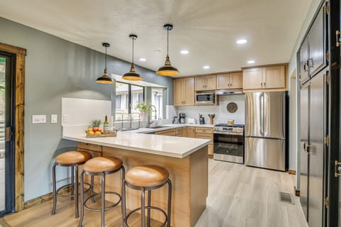 Kitchen | Raised 1st Floor | 3 Steps Up | Cooking Basics