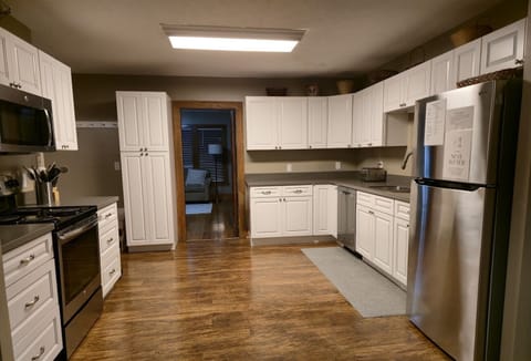 Full Kitchen includes a Stove, Refrigerator and a Dishwasher.