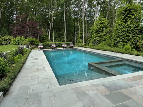 heated pool 