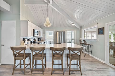 Whip up delicious meals in this charming kitchen