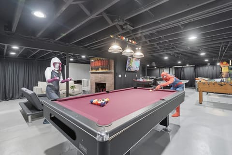 Enjoy epic battles of Pool, Darts, Buck hunter, Air Hockey, arcades and more!