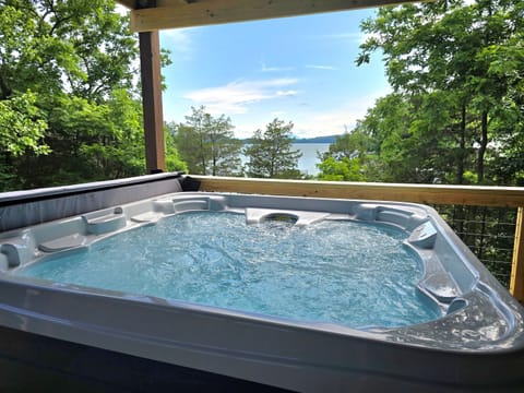 Hot Tub with a view