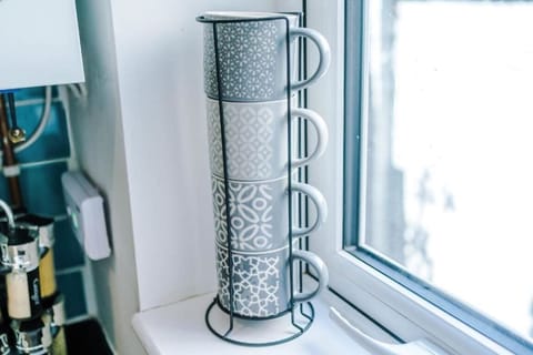 Cook just like you would at home in this fully stocked kitchen.