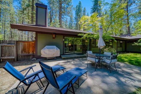 Sit back and relax on the outdoor seating