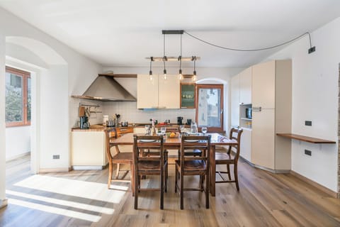 Kitchen and dining area