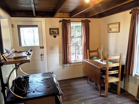 Entry and dining area